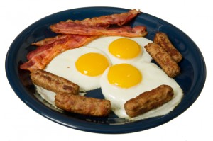 Fried Egg Sunny Side Up with Meat Fried Egg Sunny Side Up with Meat